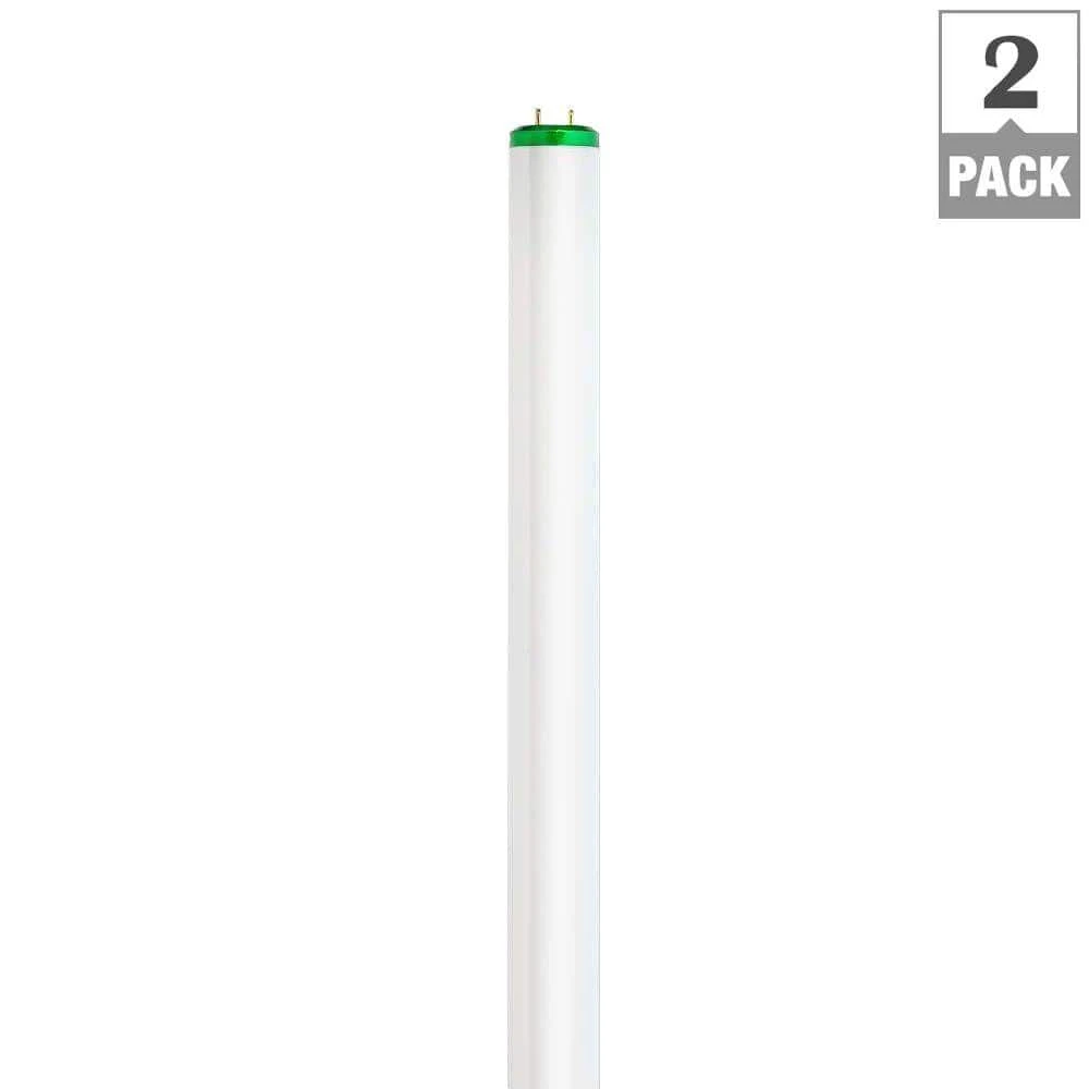 32-Watt 4 ft. T8 Linear Fluorescent Tube Light Bulb ALTO, Cool White (4100K) (2-Pack) by Philips 3 32-Watt 4 ft. T8 Linear Fluorescent Tube Light Bulb ALTO, Cool White (4100K) (2-Pack) by Philips