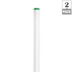 32-Watt 4 ft. Alto Linear T8 Fluorescent Tube Light Bulb, Cool White (4100K) (2-Pack) by Philips -Philips Lighting Shop philips fluorescent tube lights 479667 1d 1000