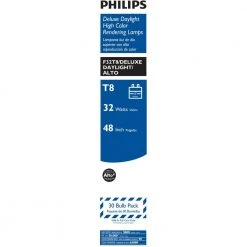 32-Watt 4 ft. Alto Daylight Linear T8 Fluorescent Tube Light Bulb (30-Pack) by Philips -Philips Lighting Shop philips fluorescent tube lights 479758 a0 1000