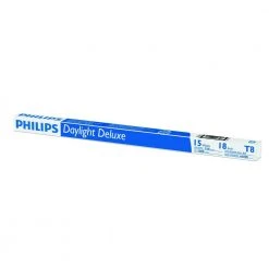 15-Watt 18 in. Linear T8 ALTO Fluorescent Tube Light Bulb Daylight Deluxe (6500K) by Philips -Philips Lighting Shop philips fluorescent tube lights 546100 76 1000