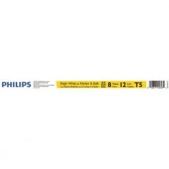 8-Watt 12 in. Linear T5 Fluorescent Tube Light Bulb Bright White (3000K) by Philips -Philips Lighting Shop philips fluorescent tube lights 546465 44 1000