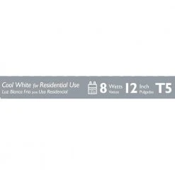 8-Watt 12 in. Linear T5 Fluorescent Tube Light Bulb Cool White (4100K) by Philips -Philips Lighting Shop philips fluorescent tube lights 546473 44 1000