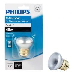 40-Watt R14 Halogen Spot Light Bulb by Philips -Philips Lighting Shop philips halogen bulbs 415380 4f 1000