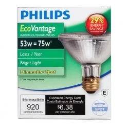 53-Watt Equivalent Halogen PAR30S Dimmable Spotlight Bulb by Philips -Philips Lighting Shop philips halogen bulbs 421123 c3 1000