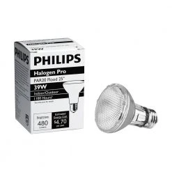 39-Watt Halogen PAR20 Soft White (2,900K) Floodlight Bulb by Philips -Philips Lighting Shop philips halogen bulbs 425207 c3 1000