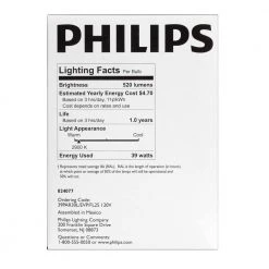 39-Watt PAR30L Halogen Soft White (2900K) Flood Light Bulb by Philips 10 39-Watt PAR30L Halogen Soft White (2900K) Flood Light Bulb by Philips -Philips Lighting Shop philips halogen bulbs 428870 1d 1000