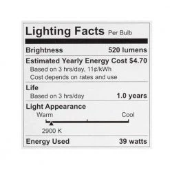 39-Watt PAR30L Halogen Soft White (2900K) Flood Light Bulb by Philips 9 39-Watt PAR30L Halogen Soft White (2900K) Flood Light Bulb by Philips -Philips Lighting Shop philips halogen bulbs 428870 40 1000