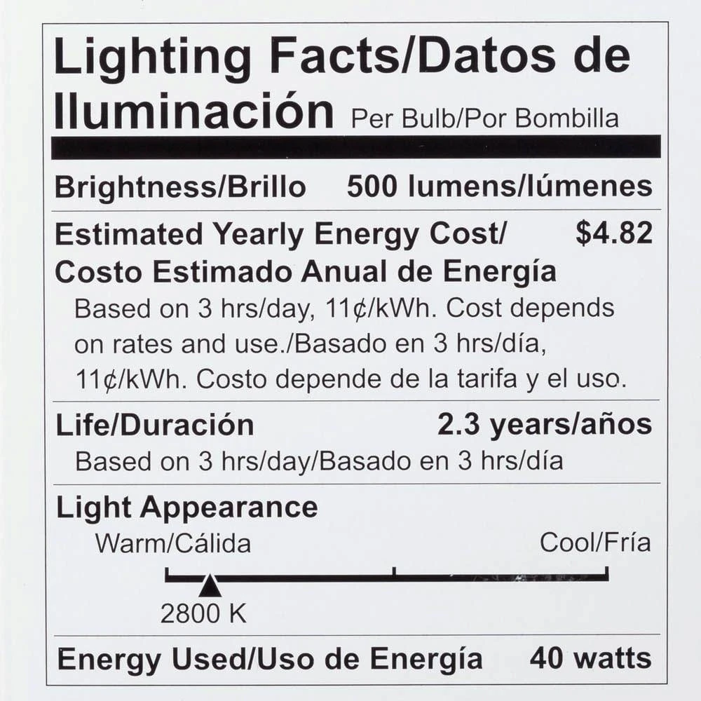 40-Watt Equivalent G25 Halogen White Decorative Globe Light Bulb (3-Pack) by Philips 5 40-Watt Equivalent G25 Halogen White Decorative Globe Light Bulb (3-Pack) by Philips - Image 3