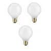 40-Watt Equivalent G25 Halogen White Decorative Globe Light Bulb (3-Pack) by Philips -Philips Lighting Shop philips halogen bulbs 433698 64 1000