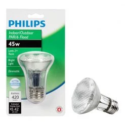 45-Watt Equivalent PAR16 Halogen Dimmable Flood Light Bulb by Philips -Philips Lighting Shop philips halogen bulbs 434746 c3 1000