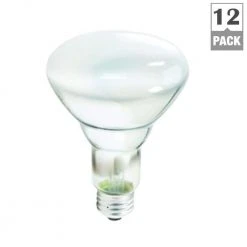 65-Watt Incandescent BR30 Flood Light Bulb Soft White (2700K) (12-Pack) by Philips -Philips Lighting Shop philips incandescent light bulbs 248872 4f 1000