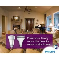 65-Watt Incandescent BR30 Flood Light Bulb Soft White (2700K) (12-Pack) by Philips -Philips Lighting Shop philips incandescent light bulbs 248872 66 1000