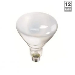 65-Watt BR40 Incandescent Flood Light Bulb Soft White (2700K) (12-Pack) by Philips 13 65-Watt BR40 Incandescent Flood Light Bulb Soft White (2700K) (12-Pack) by Philips -Philips Lighting Shop philips incandescent light bulbs 387795 66 1000