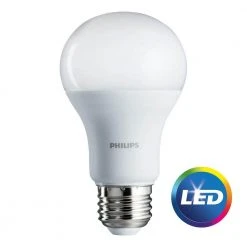75-Watt Equivalent A19 Non-Dimmable Energy Saving LED Light Bulb Soft White (2700K) (2-Pack) by Philips -Philips Lighting Shop philips led light bulbs 462969 a0 1000