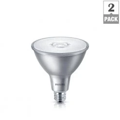90-Watt Equivalent PAR38 LED Glass Indoor/Outdoor Daylight Classic (2-Pack) by Philips -Philips Lighting Shop philips led light bulbs 470062 a0 1000