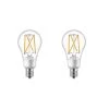 40-Watt Equivalent Soft White A15 Dimmable Intermediate Base LED Light Bulb with Warm Glow Dimming Effect (2-Pack) by Philips