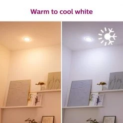 Daylight BR30 LED 65W Equivalent Dimmable WiZ Connected Smart Light Bulb by Philips -Philips Lighting Shop philips led light bulbs 562637 76 1000