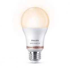 Tunable White A19 LED 60W Equivalent Dimmable Wiz Connected Smart Wi-Fi Light Bulb by Philips