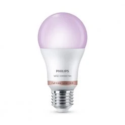 Color and Tunable White A19 LED 60-Watt Equivalent Dimmable Smart Wi-Fi Wiz Connected Wireless Light Bulb by Philips