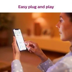 Color and Tunable White LED 60W Equivalent Dimmable Wiz Connected Smart Wi-Fi Light Bulb with Motion Sensor by Philips -Philips Lighting Shop philips led light bulbs 562702 66 1000 4