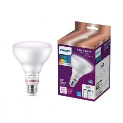 Color and Tunable White BR30 LED 65-Watt Equivalent Dimmable Smart Wi-Fi Wiz Connected Wireless Light Bulb by Philips -Philips Lighting Shop philips led light bulbs 562728 c3 1000