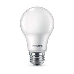 60-Watt Equivalent A19 Non-Dimmable E26 LED Light Bulb Daylight 5000K (4-Pack) by Philips