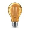 40-Watt Equivalent A19 Non-Dimmable E26 LED Light Bulb Orange (1-Pack) by Philips