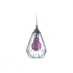 40-Watt Equivalent A19 Non-Dimmable E26 LED Light Bulb Purple (1-Pack) by Philips -Philips Lighting Shop philips led light bulbs 568881 fa 1000