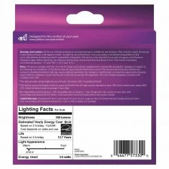 40-Watt Equivalent Ultra Definition G16.5 Clear Glass Dimmable E12 LED Light Bulb Soft White Warm Glow 2700K (2-Pack) by Philips 17 40-Watt Equivalent Ultra Definition G16.5 Clear Glass Dimmable E12 LED Light Bulb Soft White Warm Glow 2700K (2-Pack) by Philips -Philips Lighting Shop philips led light bulbs 573303 1f 1000