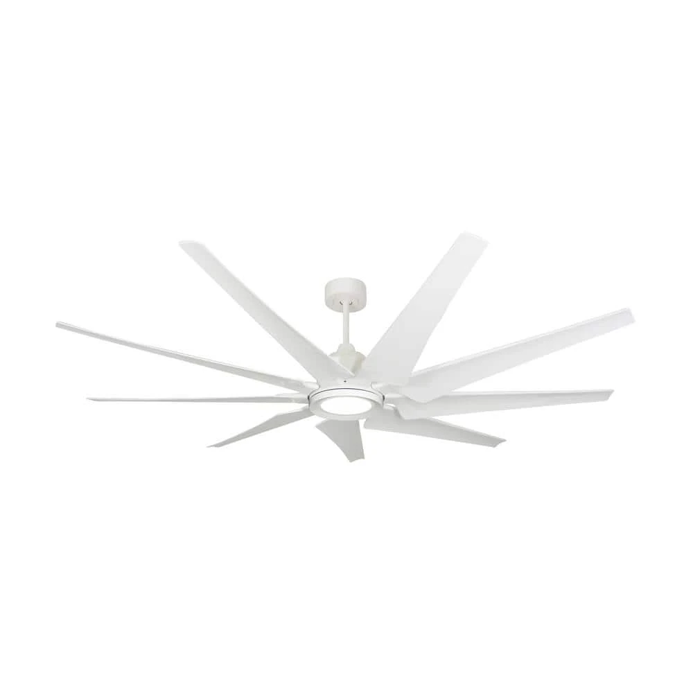 Liberator WiFi 72 in. LED Indoor/Outdoor Pure White Smart Ceiling Fan with Light with Remote Control by TroposAir 3 Liberator WiFi 72 in. LED Indoor/Outdoor Pure White Smart Ceiling Fan with Light with Remote Control by TroposAir
