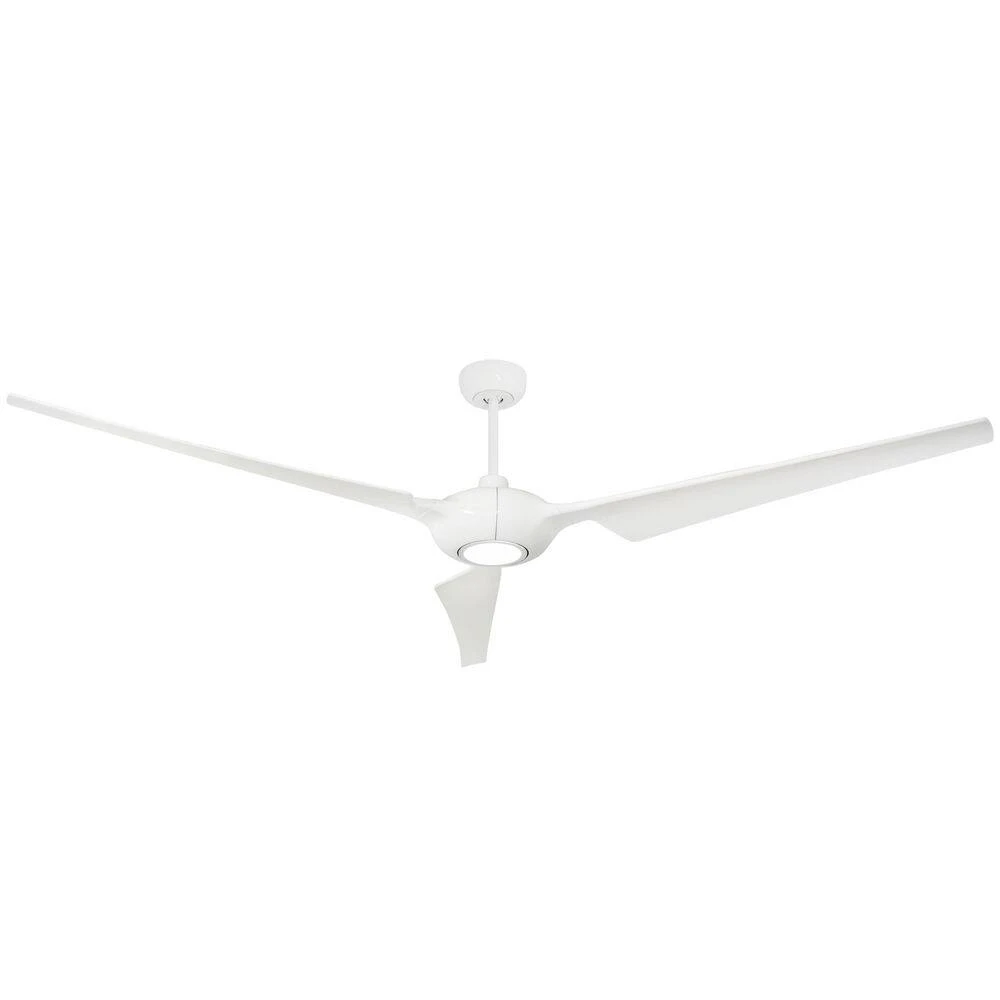 Ion WiFi 76 in. LED Indoor/Outdoor Pure White Smart Ceiling Fan with Light with Remote Control by TroposAir 4 Ion WiFi 76 in. LED Indoor/Outdoor Pure White Smart Ceiling Fan with Light with Remote Control by TroposAir - Image 2