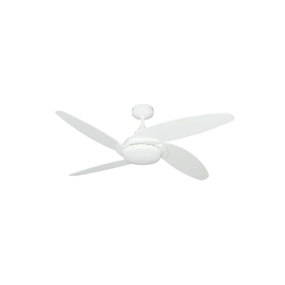 Tuscan 52 in. LED Pure White Ceiling Fan and Light with Remote Control by TroposAir 4 Tuscan 52 in. LED Pure White Ceiling Fan and Light with Remote Control by TroposAir - Image 2