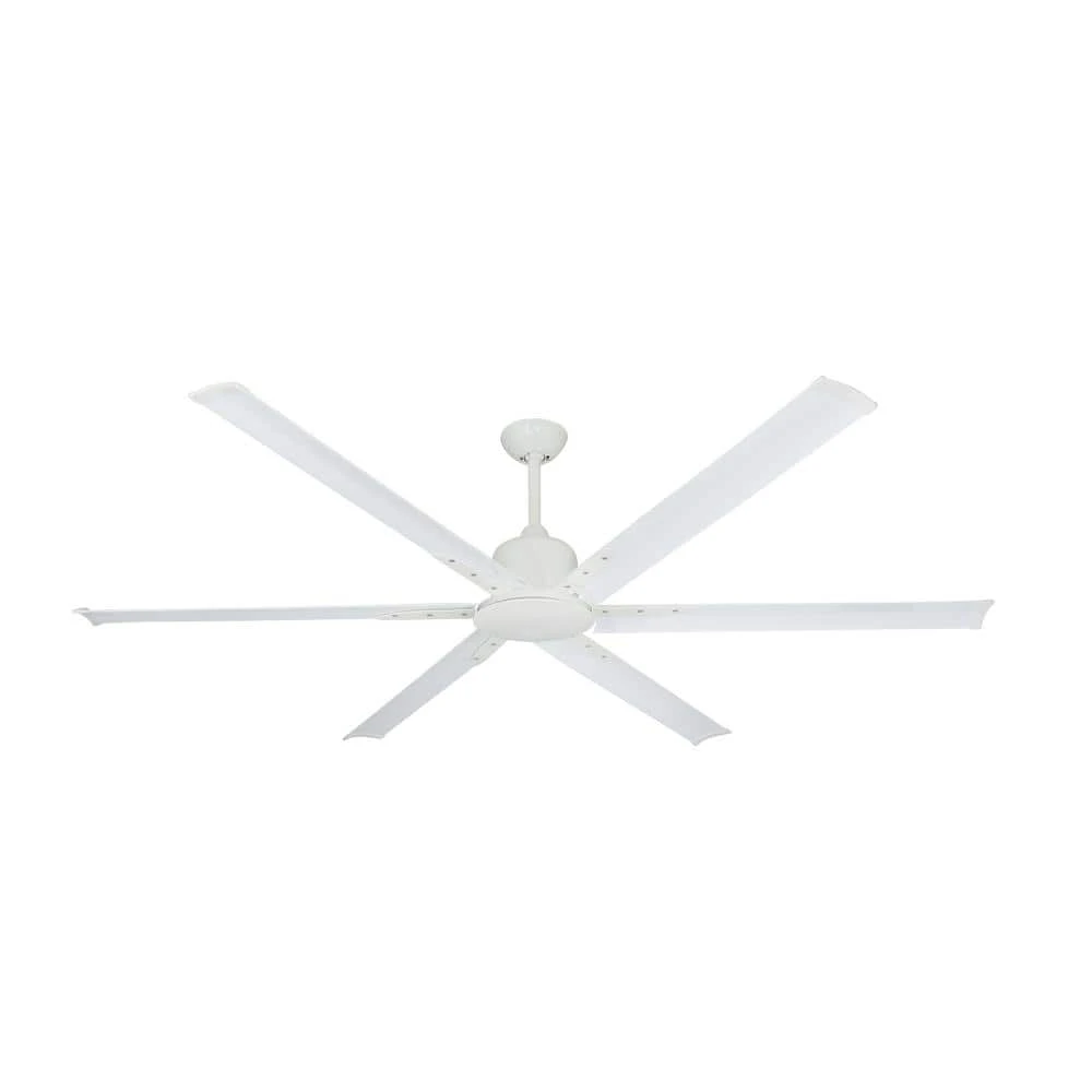 Titan II Wi-Fi 72 in. Indoor/Outdoor Pure White Smart Ceiling Fan with Remote Control by TroposAir 3 Titan II Wi-Fi 72 in. Indoor/Outdoor Pure White Smart Ceiling Fan with Remote Control by TroposAir