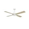 Quantum II 52 in. Pure White Ceiling Fan with Remote Control by TroposAir 2 Quantum II 52 in. Pure White Ceiling Fan with Remote Control by TroposAir -Philips Lighting Shop pure white troposair ceiling fans without lights 88403 64 1000