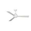 McCoy 52 in. Pure White Ceiling Fan by TroposAir 1 McCoy 52 in. Pure White Ceiling Fan by TroposAir -Philips Lighting Shop pure white troposair ceiling fans without lights 88404 64 1000