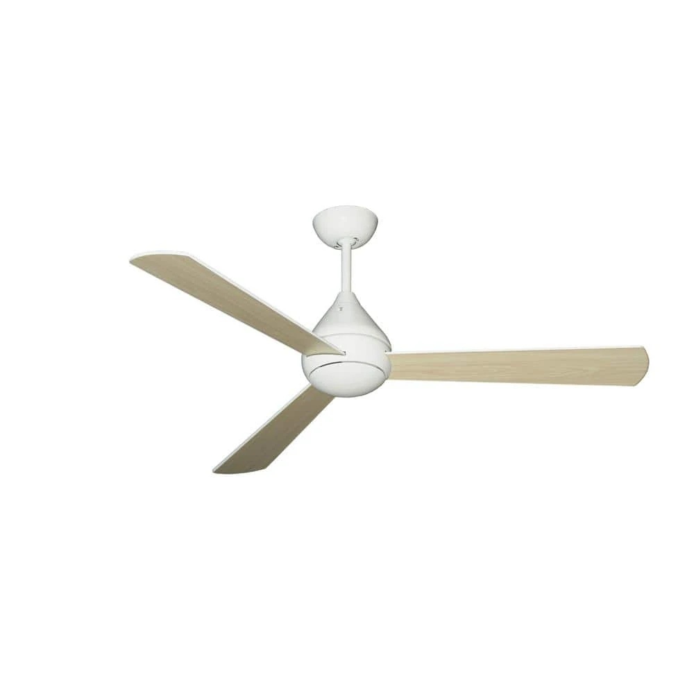 McCoy 52 in. Pure White Ceiling Fan by TroposAir 4 McCoy 52 in. Pure White Ceiling Fan by TroposAir - Image 2