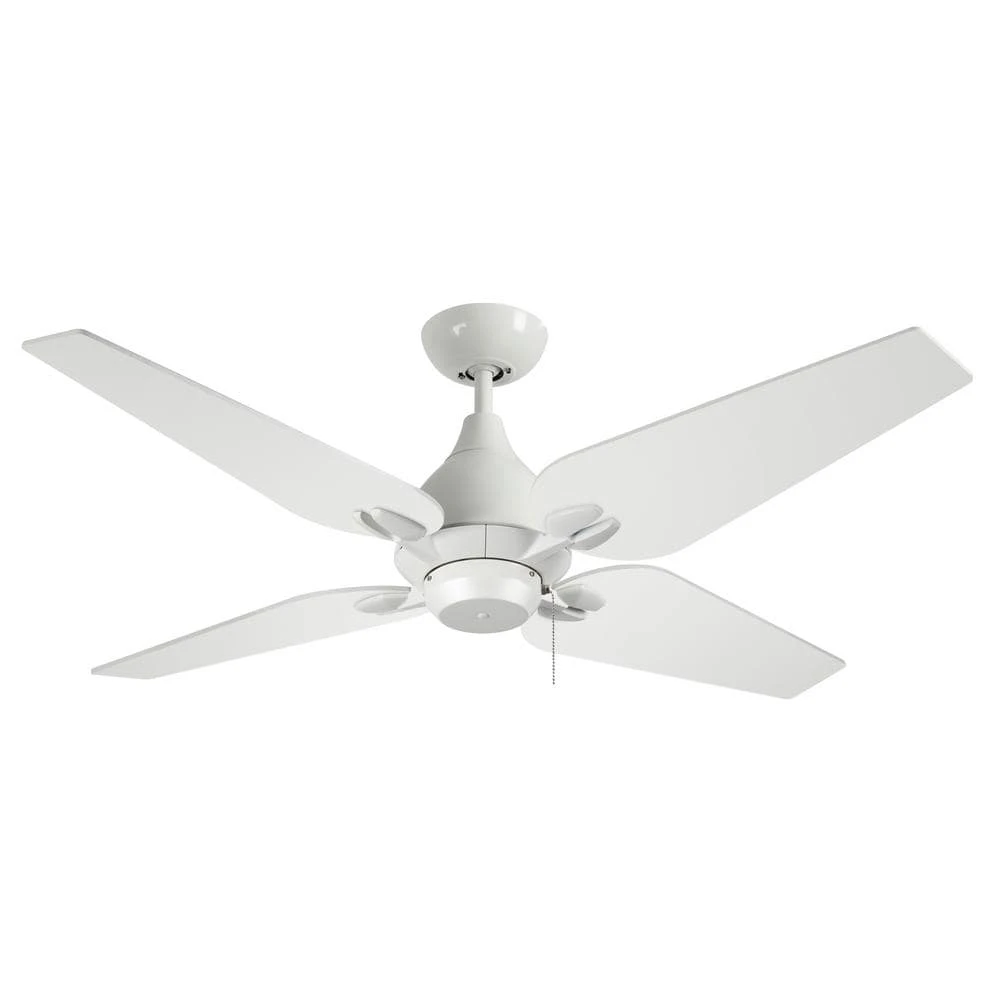 Reno 50 in. Pure White Ceiling Fan by TroposAir 3 Reno 50 in. Pure White Ceiling Fan by TroposAir