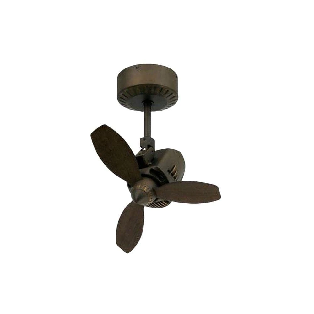 Mustang 18 in. Oscillating Rubbed Bronze Indoor/Outdoor Ceiling Fan by TroposAir 3 Mustang 18 in. Oscillating Rubbed Bronze Indoor/Outdoor Ceiling Fan by TroposAir