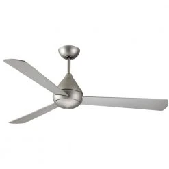 Mc Coy 52 in. Satin Steel Ceiling Fan by TroposAir