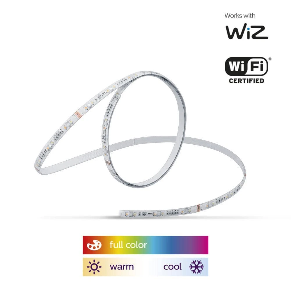 Color and Tunable White Dimmable Smart Wi-Fi Wiz Connected Light Strip (2M) by Philips 4 Color and Tunable White Dimmable Smart Wi-Fi Wiz Connected Light Strip (2M) by Philips - Image 3