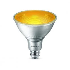 90-Watt Equivalent PAR38 LED Flood in Yellow by Philips